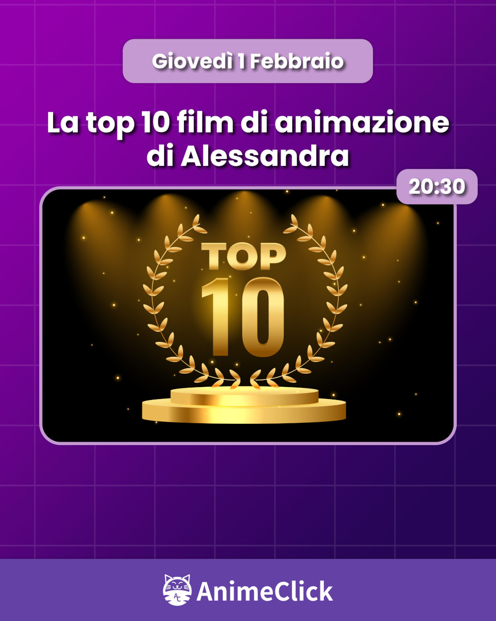 AnimeClick su Twitch: programma dal 29 gennaio al 4 febbraio